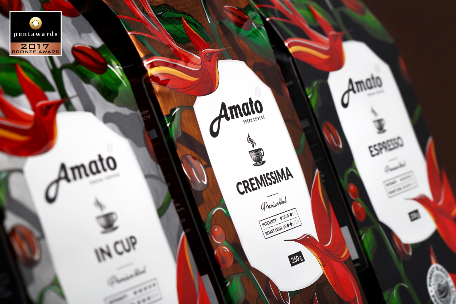 Amato Coffee by Fabula Branding