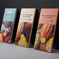 Шоколад Millennium — разработка дизайна упаковки.